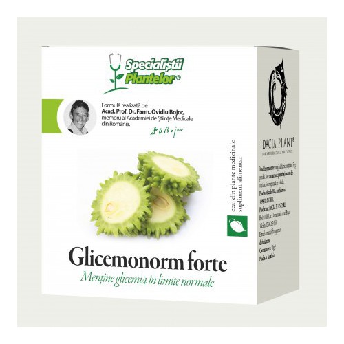 Glicemonorm Forte ceai 50g DACIA PLANT