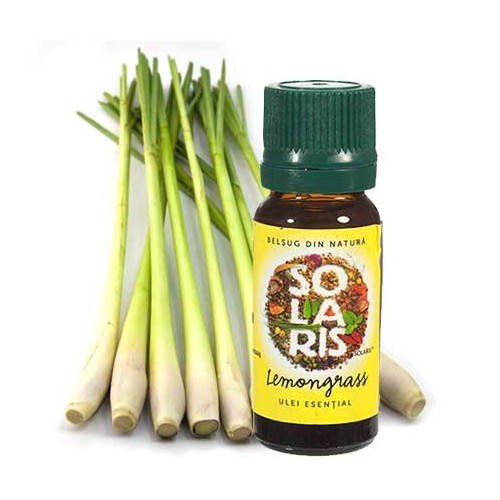 Ulei Esential de Lemongrass 10ml SOLARIS