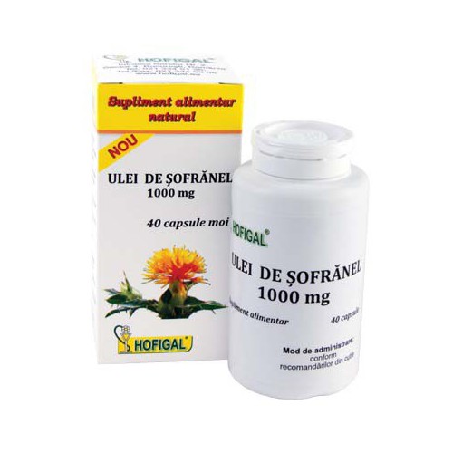 Ulei de Sofranel 1000mg 40cps HOFIGAL