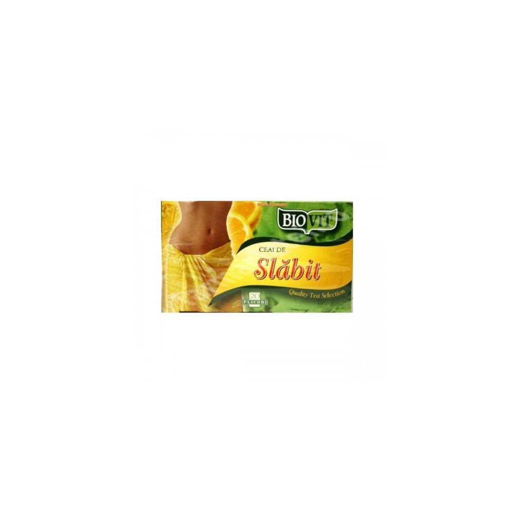 NATURAVIT Ceai de Slabit Biovit Vrac 50 gr (Ceai, ceai de plante) - Preturi