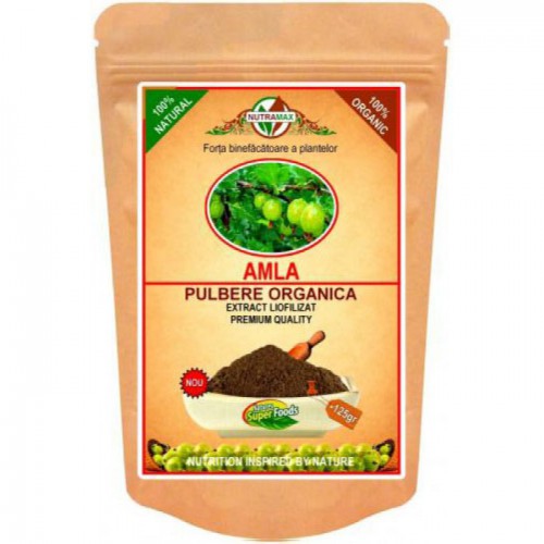 Amla - Pulbere Organica 125 gr NUTRAMAX