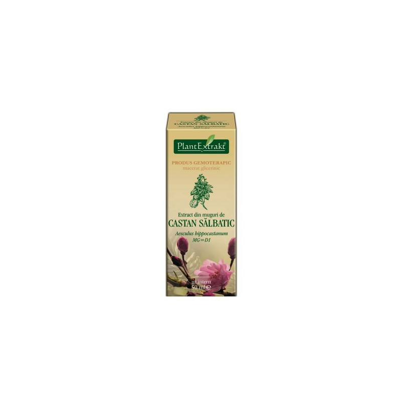 Extract din muguri de castan salbatic (Aesculus hippocastanum) 50 ml Plant Extrakt