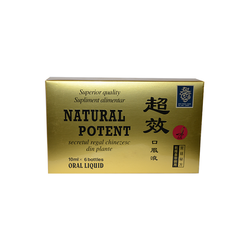 Natural Potent, 6 fiole, China : Farmacia Tei online