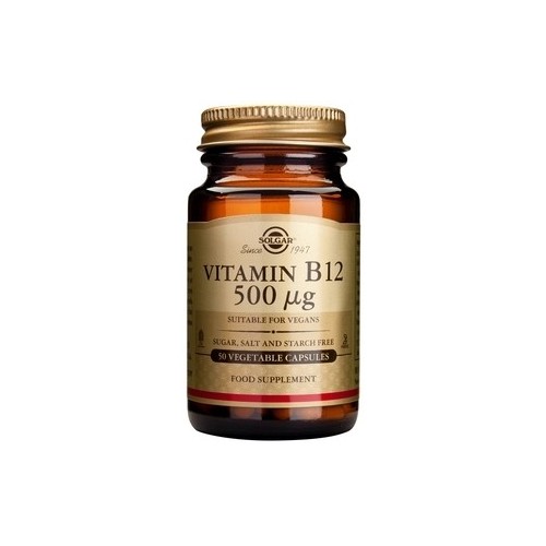 Vitamin B12 500 μg 50 cps SOLGAR