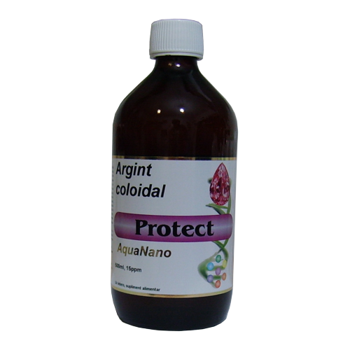 Argint coloidal protect 500 ml (15 ppm) AGHORAS