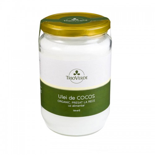 Ulei de Cocos Organic Virgin 720 ml TRIO VERDE