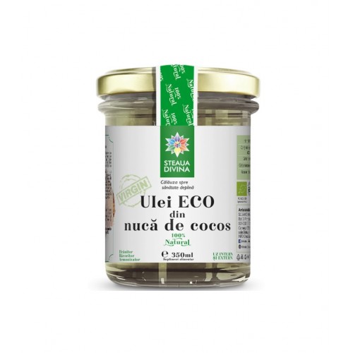 Ulei de nuca de cocos Eco 350 ml STEAUA DIVINA