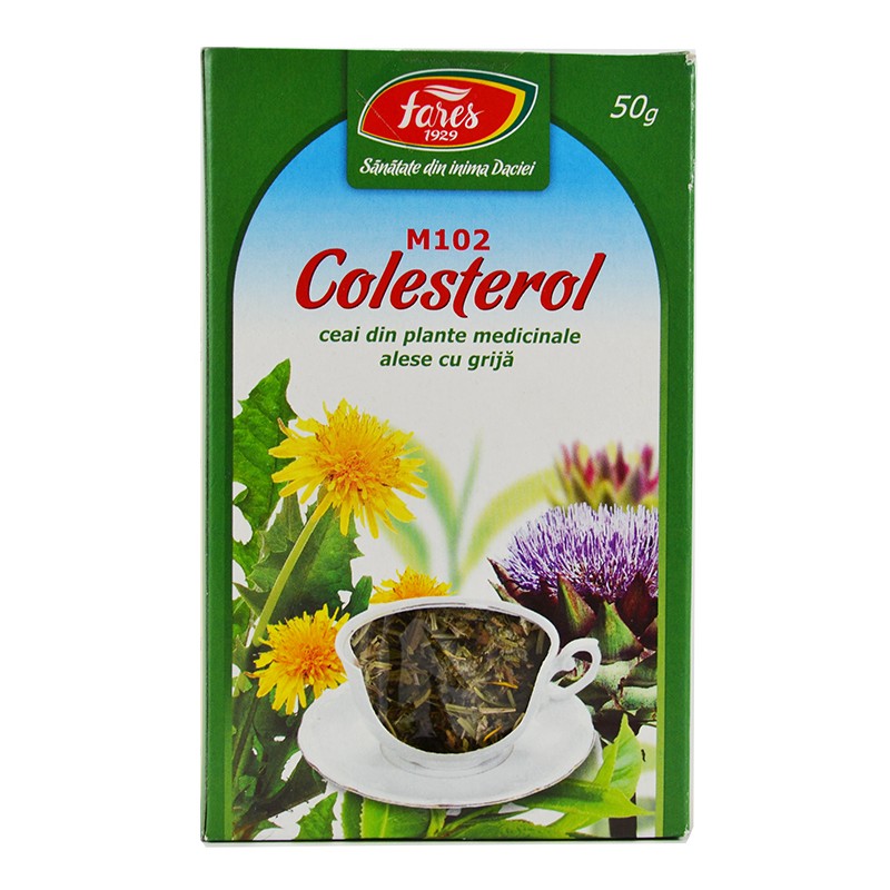 Ceai Colesterol (M102) 50g FARES