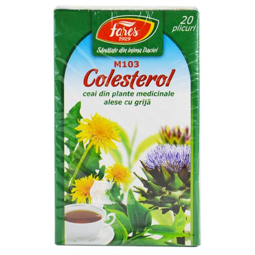Ceai Colesterol (M103) 20dz FARES