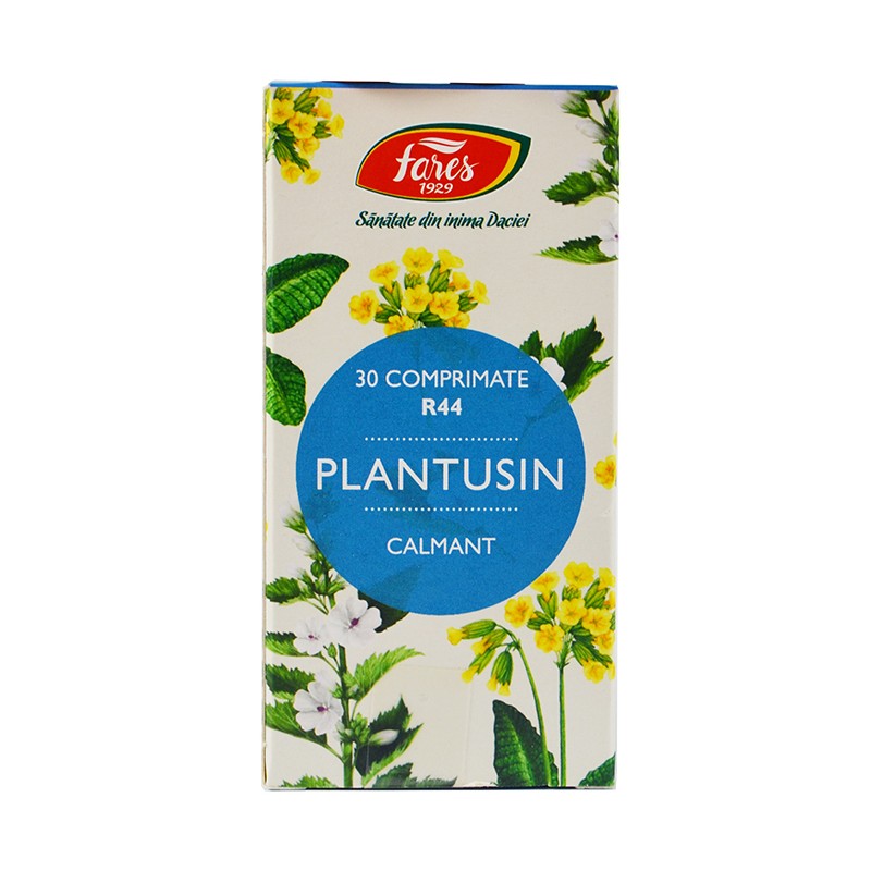 Plantusin Calmant R44 30 cpr FARES