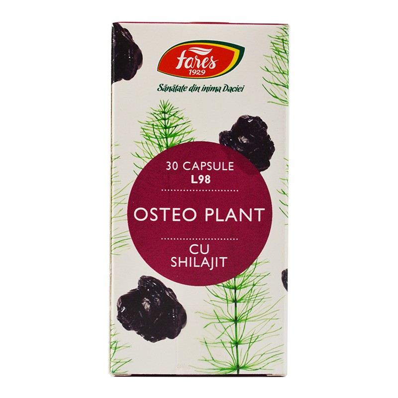 Osteo Plant L98 cu Shilajit 30 cps FARES