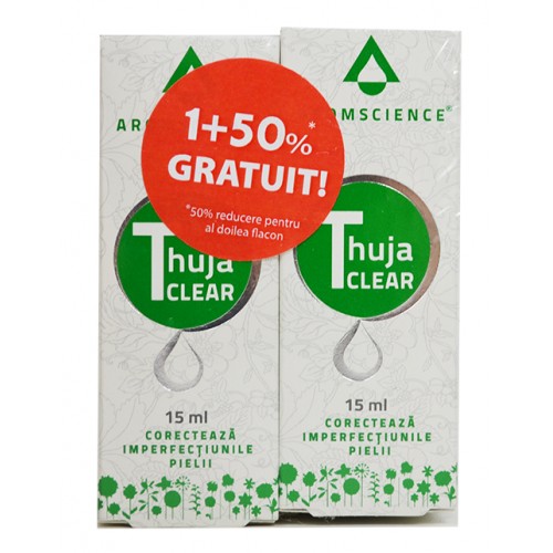 Thuja Clear 15 ml 1+ 50 % Gratuit AROMSCIENCE