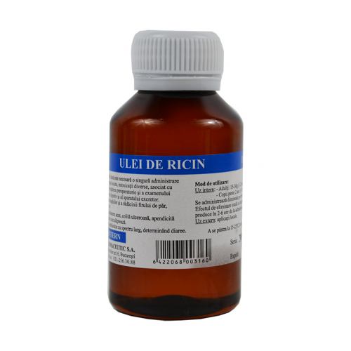 Ulei de Ricin 100ml TIS FARMACEUTIC