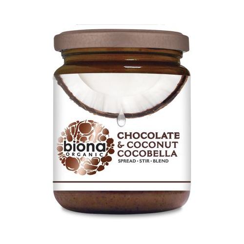 Unt de cocos cu ciocolata eco Cocobella 250G BIONA