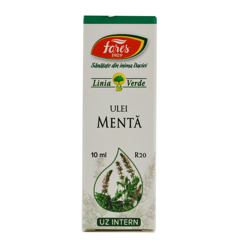 Ulei Esential de Menta R20 10 ml FARES