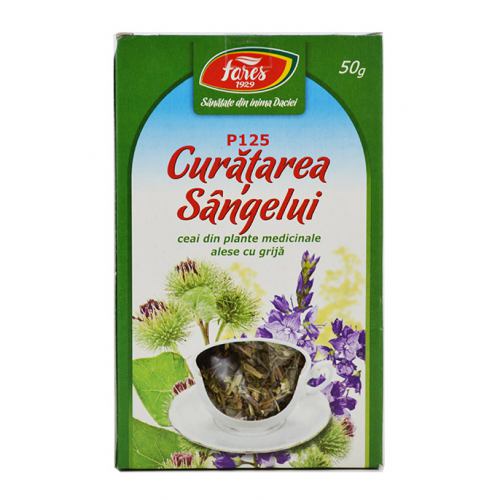 Ceai Curatarea Sangelui (P125) 50g FARES