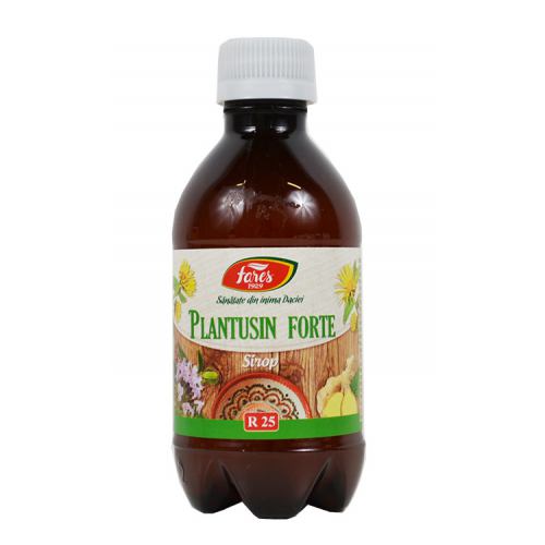 Plantusin forte R25 250 ml sirop FARES