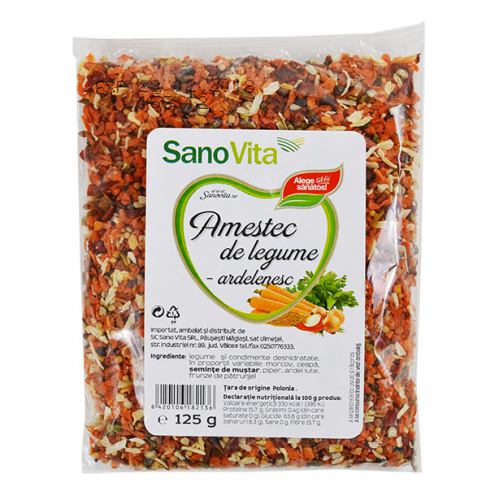 Amestec de legume ardelenesc 125 g SanoVita