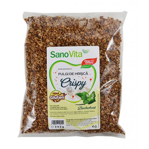 Fulgi de hrisca crispy 250 g SanoVita