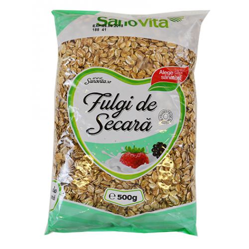 Fulgi de secara 500 g SanoVita