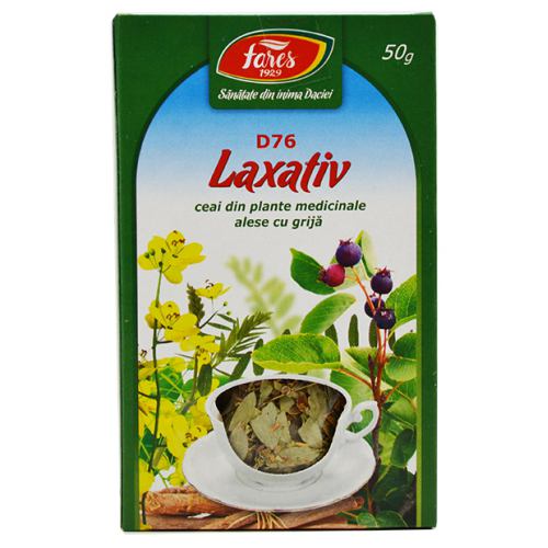 Ceai Laxativ (D76) 50g FARES