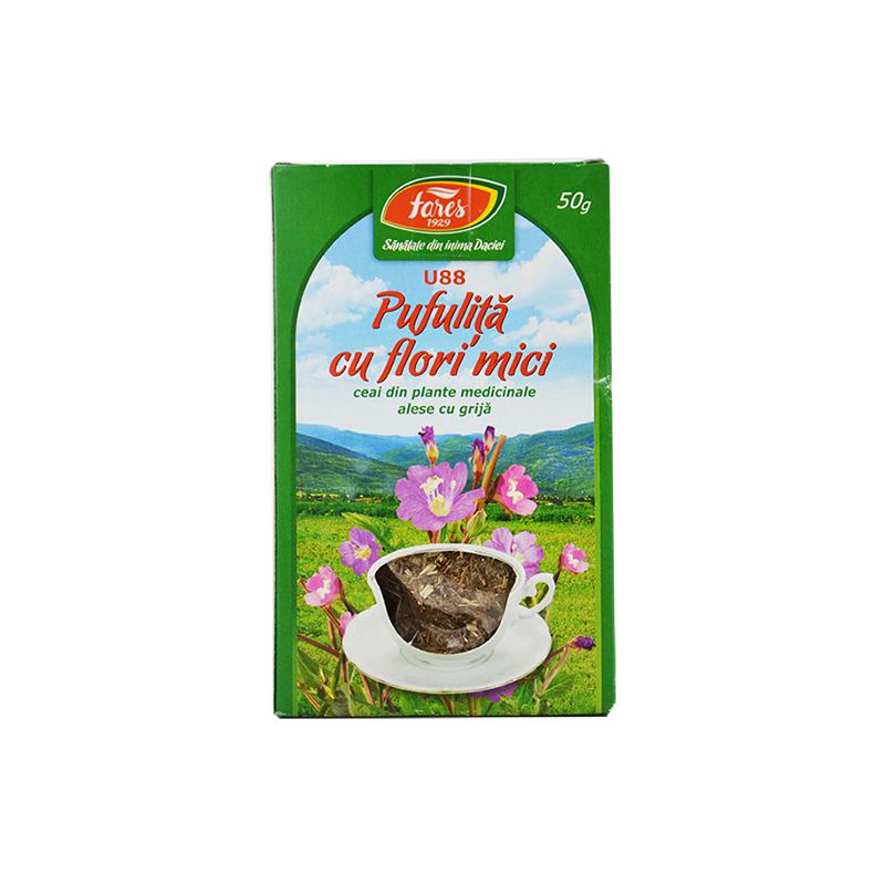 Ceai Pufulita cu Flori Mici Iarba (U88) 50g FARES