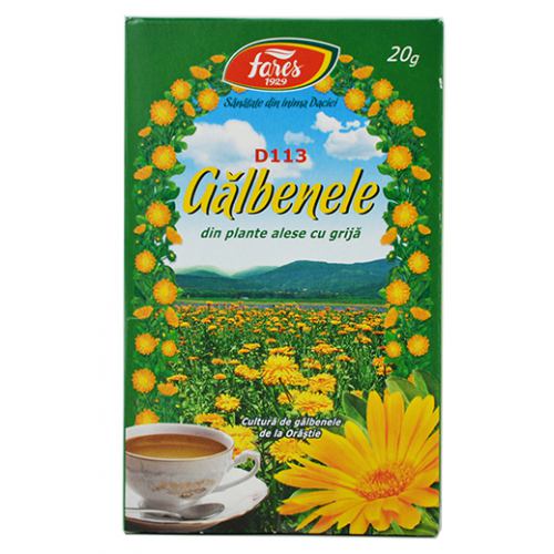 Ceai Galbenele Flori (D113) 20g FARES
