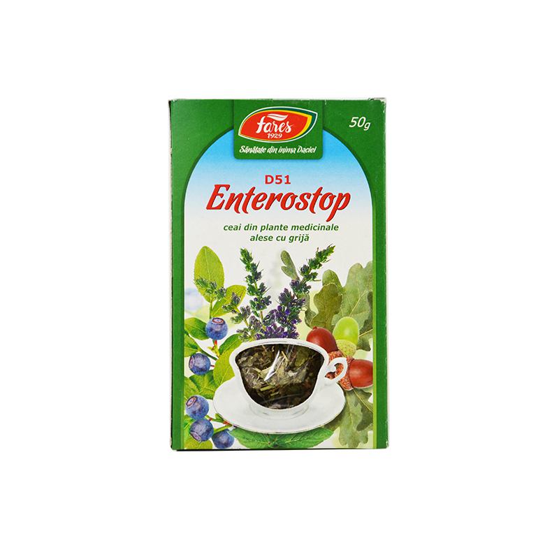 Ceai Enterostop (D51) 50g FARES