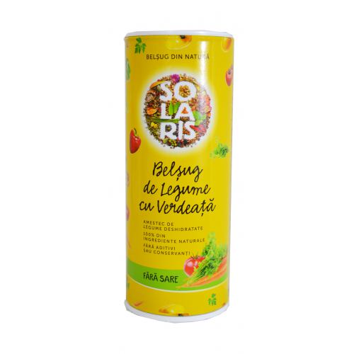 Belsug de legume cu verdeata fara sare 100G SOLARIS