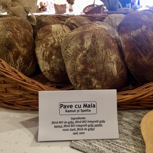 Paine cu maia, kamut si spelta 400G MICHAEL ARTISAN BAKERY
