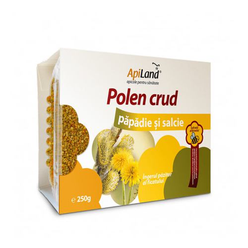 Polen crud papadie si salcie 250G APILAND