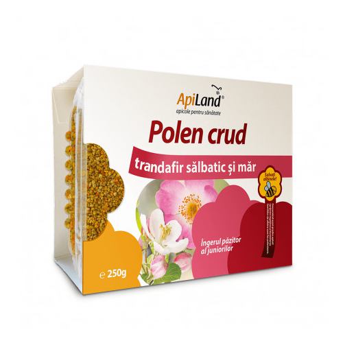 Polen crud trandafir salbatic si mar 250G APILAND
