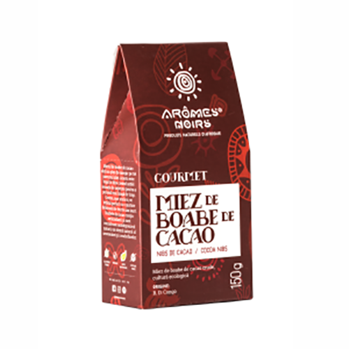 Miez din boabe de cacao Gourmet 150G AROMES NOIRS