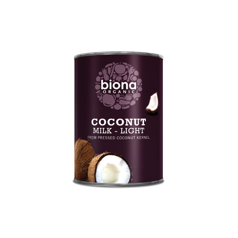 Lapte de cocos bio light 400ML BIONA