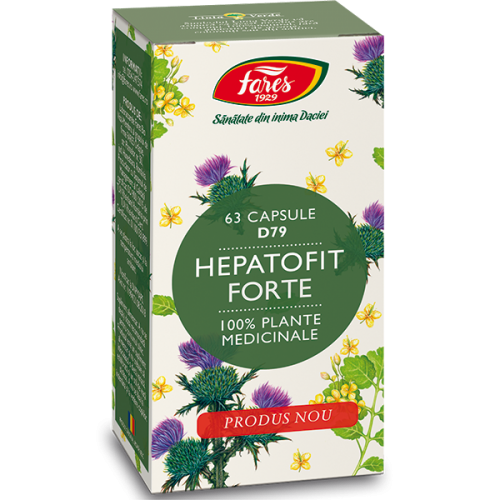 Hepatofit Forte D79 60CPS FARES