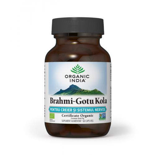 Brahmi-Gotu Kola 60CPS ORGANIC INDIA
