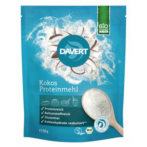 Pudra proteina din cocos bio 250G DAVERT