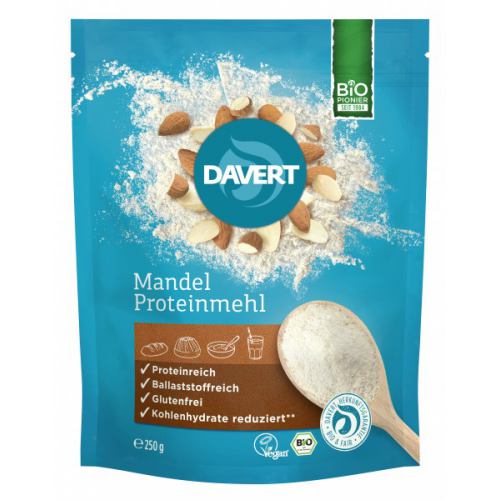 Pudra proteica de migdale bio 250G DAVERT