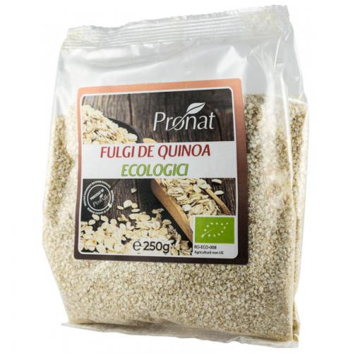 Fulgi bio de quinoa 250G PRONAT