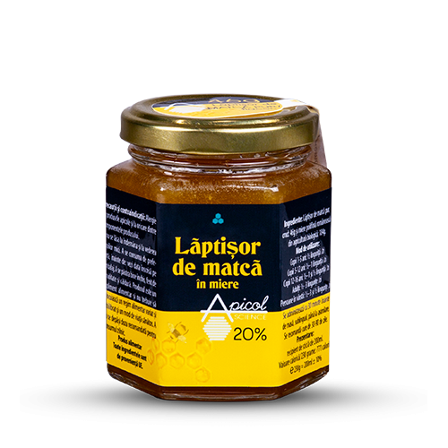 Laptisor de matca in miere 20% 200ML DVR PHARM