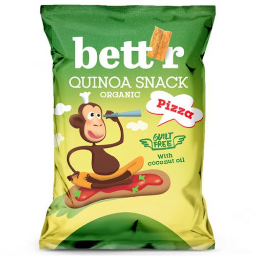 Quinoa organic snack cu pizza 50G BETTR