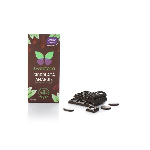 Ciocolata amaruie 70% cacao 100G SWEETERIA