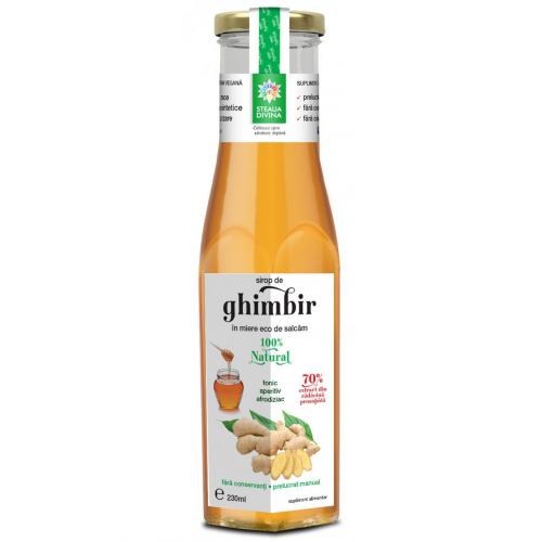 Sirop de ghimbir in miere 230ML STEAUA DIVINA