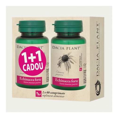 Echinacea forte 60 cpr 1+1 Cadou DACIA PLANT