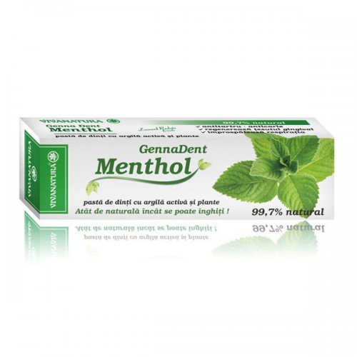 GennaDent Menthol Pasta De Dinti 50ml VIVANATURA