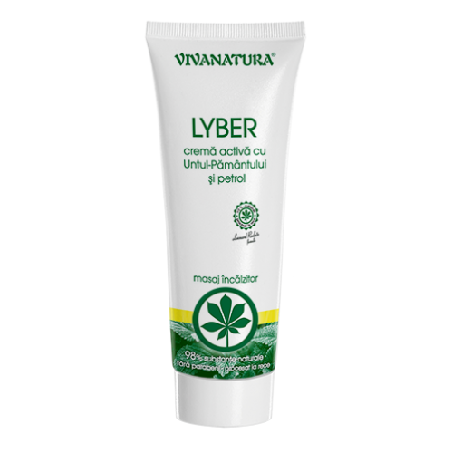 Lyber Crema Pentru Masaj incalzitor 250ml VIVANATURA