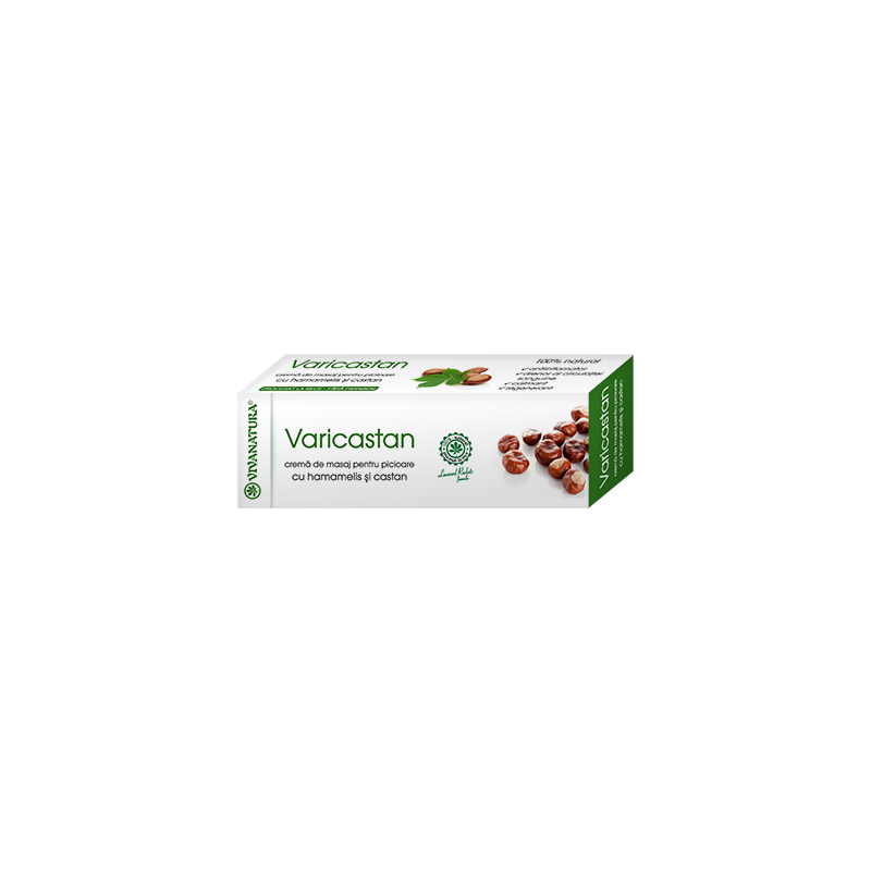 Varicastan – crema pentru masajul picioarelor 75ml VIVANTURA