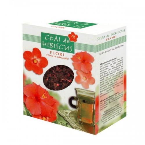 Ceai Din Flori De Hibiscus 75g Parapharm