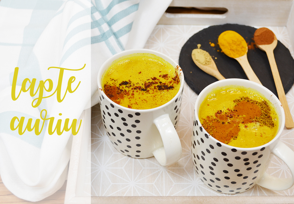 Turmeric latte - Laptele auriu (VIDEO)